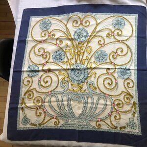 Rare - 60's Hermes square scarf silk - Jouvence